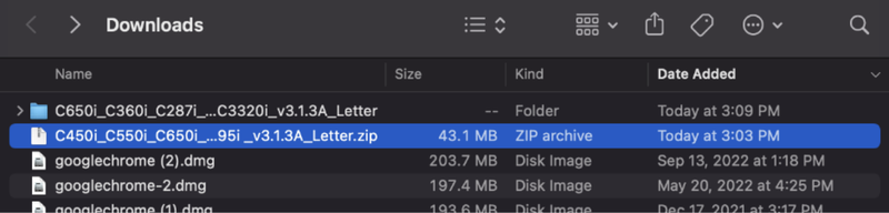 Downloads Mac
