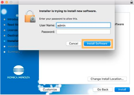 Install Software