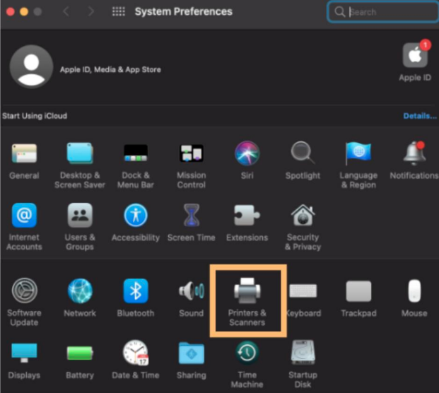 System Preferences