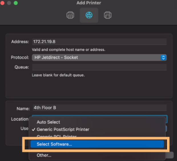 software for printer