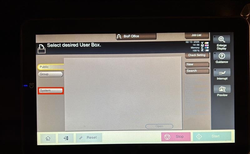 System Printer